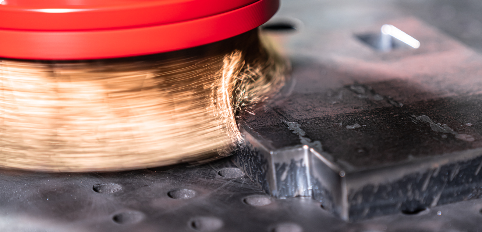 Schlackeentfernung in Aktion