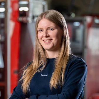 Anja Berscheit, Mitglied der Geschäftsleitung boeck GmbH